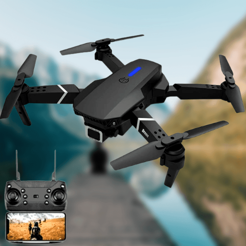 Drone Profissional Wifi / Crizz™ Zangão 4k - 1080p - Decristian