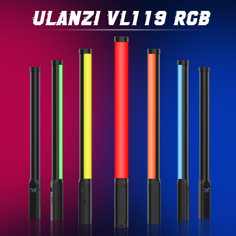 Ulanzi Portátil RGB Luz Colorida Stick - Crizz™ - Decristian