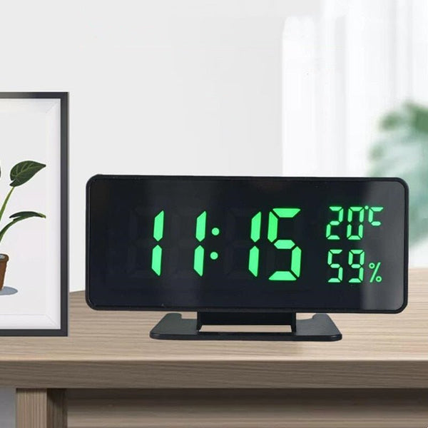 Relógio Despertador com sensor de temperatura - Decristian