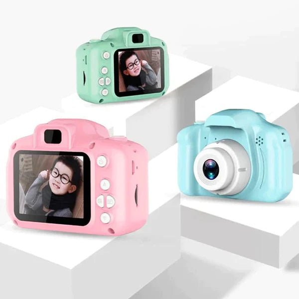 Câmera Digital Infantil Crizz™ Passos Baby + Cartão 32G (BRINDE) Oferta Dia das Crianças - Decristian