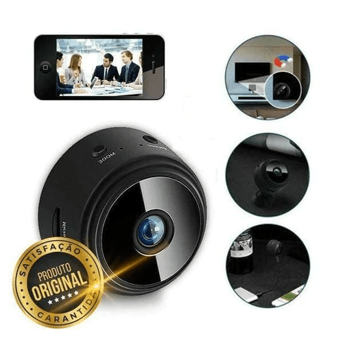 Mini Câmera Espiã Crizz™ Magnética Wifi 1080P FullHD - Decristian