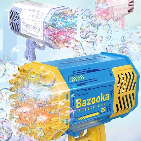 Máquina de Bolhas de Sabão Bubble Fest - Bazooka™ [LANÇAMENTO] - Decristian 