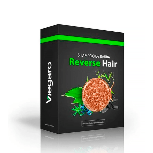 Compre 1 Leve 2 - Reverse Hair - Shampoo de Barra Rejuvenescedor - Decristian 